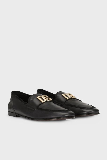 Dolce & Gabbana Deri Makosen Erkek Ayakkabı A50462 AQ993 80999 SİYAH - 2