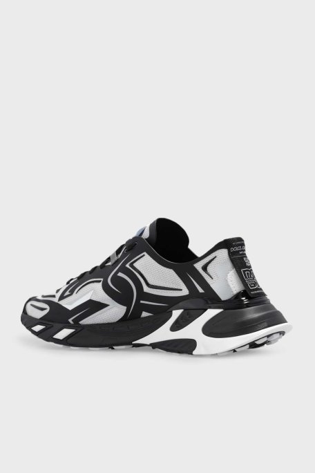 Dolce & Gabbana Günlük Spor Erkek Ayakkabı CS2175 AH405 89697 SİYAH-BEYAZ - 4