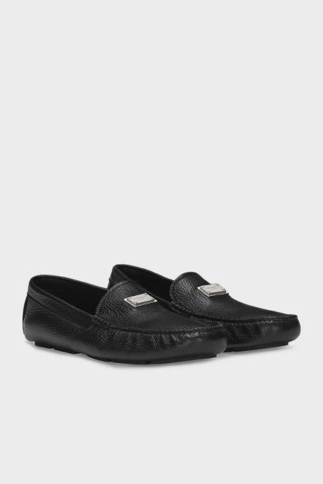Dolce & Gabbana Hakiki Deri Makosen Erkek Ayakkabı A50596 A8034 80999 SİYAH - 2