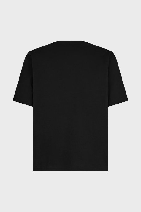 Dsquared2 Baskılı % 100 Pamuk Regular Fit Bisiklet Yaka Erkek T Shirt S74GD1264 S23009 900 SİYAH - 5