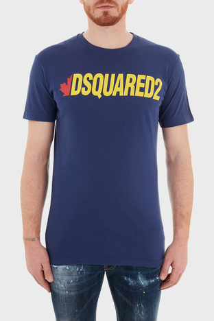 Dsquared2 - Dsquared2 Erkek T Shirt S74GD0834 S21600 511 LACİVERT