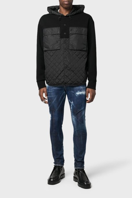 Dsquared2 Cool Guy Skater Skinny Cut Jeans Erkek Kot Pantolon S79LA0056 S30342 470 LACİVERT - 1