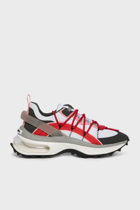 Dsquared2 Günlük Spor Erkek Ayakkabı SNM019111 703752 M1476 BEYAZ-KIRMIZI - 1