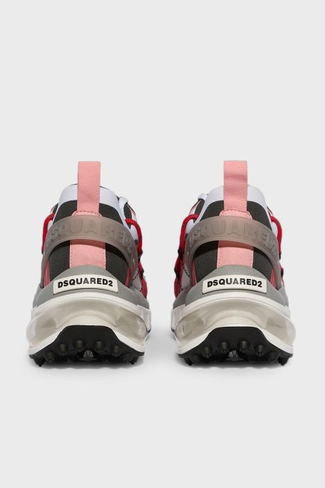 Dsquared2 Günlük Spor Erkek Ayakkabı SNM019111 703752 M1476 BEYAZ-KIRMIZI - 3
