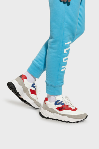Dsquared2 Hakiki Deri Spor Erkek Ayakkabı SNM028201 606243 M139 BEYAZ - 2
