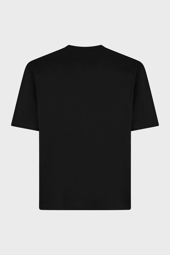 Dsquared2 Logolu % 100 Pamuk Bisiklet Yaka Erkek T Shirt S79GC0081 S230099 71X SİYAH - 5