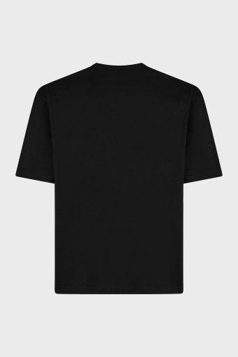 Dsquared2 Logolu % 100 Pamuk Bisiklet Yaka Erkek T Shirt S79GC0081 S230099 71X SİYAH - 10