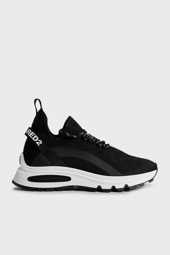 Dsquared2 Logolu Kalın Tabanlı Sneaker Erkek Ayakkabı SNM033759 207274 2124 SİYAH - 1