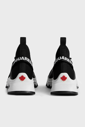 Dsquared2 Logolu Kalın Tabanlı Sneaker Erkek Ayakkabı SNM033759 207274 2124 SİYAH - 3