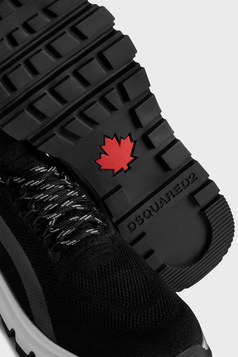 Dsquared2 Logolu Kalın Tabanlı Sneaker Erkek Ayakkabı SNM033759 207274 2124 SİYAH - 5