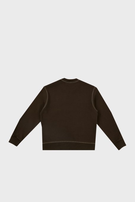Dsquared2 Pamuklu Bisiklet Yaka Çocuk DQ0209 D002Y Sweat DQ0209-D002Y GREEN HAKİ - 2