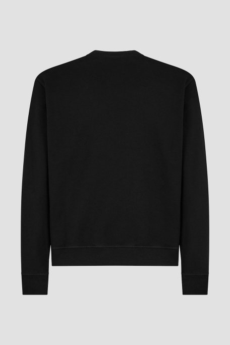 Dsquared2 Pamuklu Bisiklet Yaka Regular Fit Erkek Sweat S79GU0009 S25516 965 SİYAH - 5