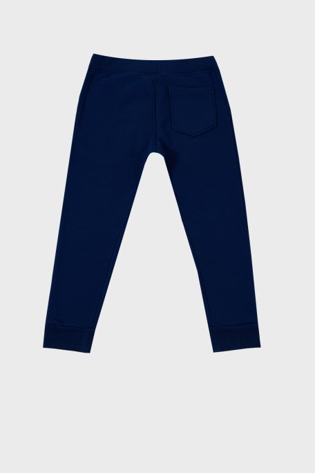 Dsquared2 Pamuklu Cepli Çocuk Spor DQ0248 D002Y Pantolon DQ0248-D002Y BLUE SAKS - 2
