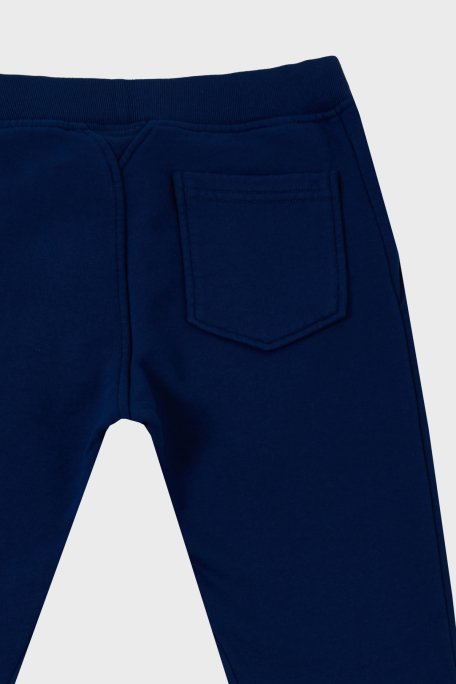 Dsquared2 Pamuklu Cepli Çocuk Spor DQ0248 D002Y Pantolon DQ0248-D002Y BLUE SAKS - 4