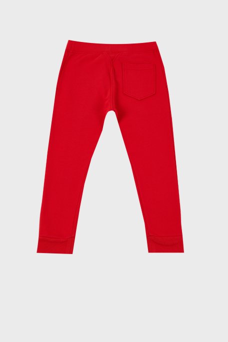 Dsquared2 Pamuklu Cepli Çocuk Spor DQ0248 D002Y Pantolon DQ0248-D002Y RED KIRMIZI - 2