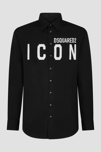 Dsquared2 Pamuklu Regular Fit Erkek Gömlek S79DL0026 S36275 900 SİYAH - 4