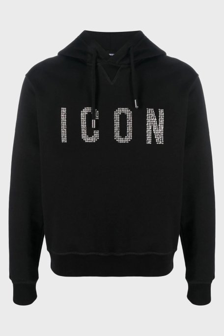 Dsquared2 Pamuklu Regular Fit Kapüşonlu Erkek Sweat S79GU0106 S25516 900 SİYAH - 5
