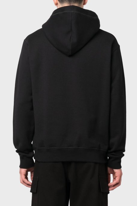 Dsquared2 Pamuklu Relaxed Fit Kapüşonlu Erkek Sweat S74GU0744 S25516 900 SİYAH - 3