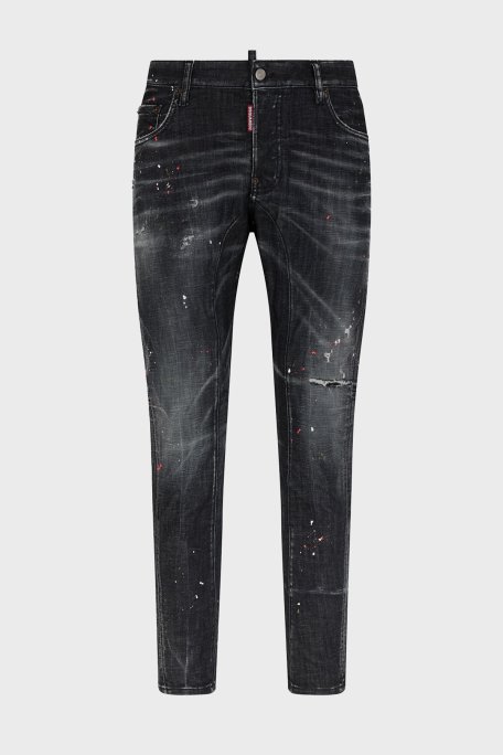 Dsquared2 Streç Pamuklu Skinny Fit Jeans Erkek Kot Pantolon S71LB1380 S30357 900 FÜME - 5