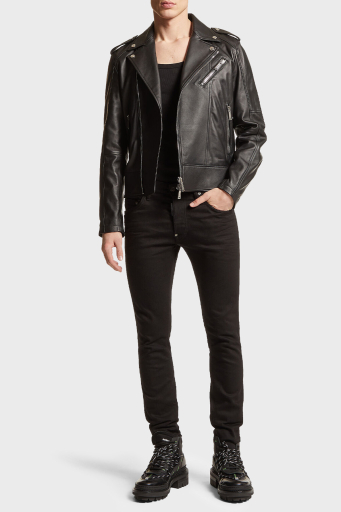Dsquared2 Streç Pamuklu Skinny Fit Jeans Erkek Kot Pantolon S74LB1427 S30564 900 SİYAH - 7