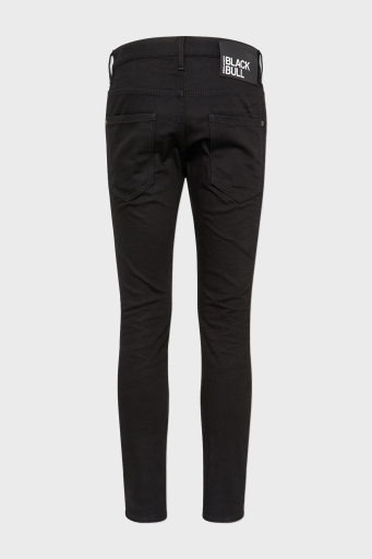 Dsquared2 Streç Pamuklu Skinny Fit Jeans Erkek Kot Pantolon S74LB1427 S30564 900 SİYAH - 12