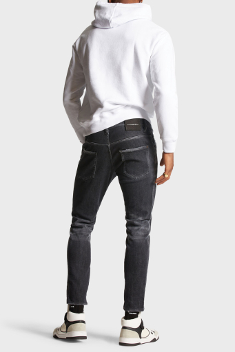 Dsquared2 Streç Pamuklu Skinny Fit Jeans Erkek Kot Pantolon S74LB1474 S30503 900 SİYAH - 7