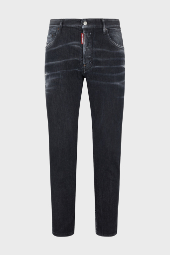 Dsquared2 Streç Pamuklu Skinny Fit Jeans Erkek Kot Pantolon S74LB1474 S30503 900 SİYAH - 10