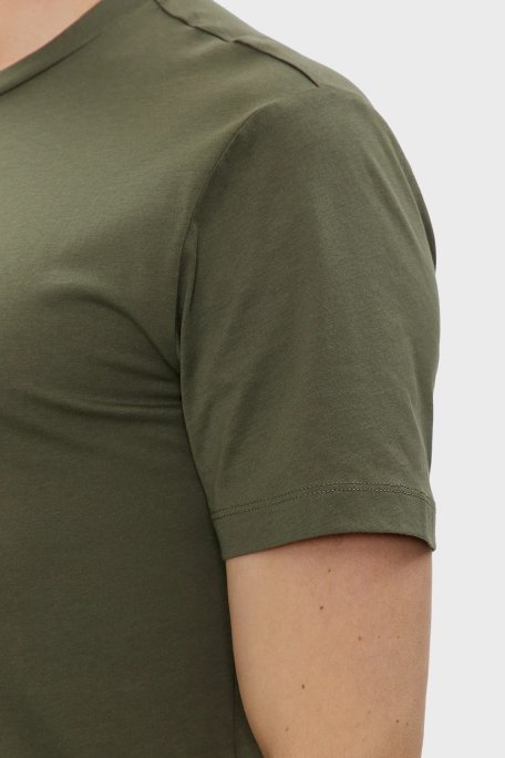 EA7 % 100 Pamuklu Slim Fit Erkek T Shirt 3DPT71 PJM9Z 1846 YEŞİL - 5