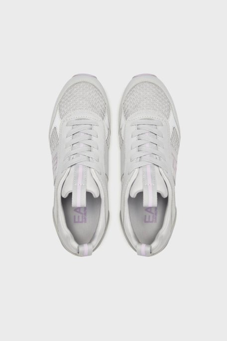 EA7 Bağcıklı Günlük Spor Unisex Ayakkabı X8X027 XK050 R318 GRİ - 4