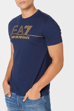 EA7 - EA7 Erkek T Shirt 6KPT19 PJM9Z 1554 LACİVERT