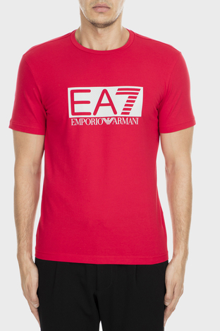 EA7 - EA7 Erkek T Shirt S 3GPT62 PJ03Z 1450 KIRMIZI