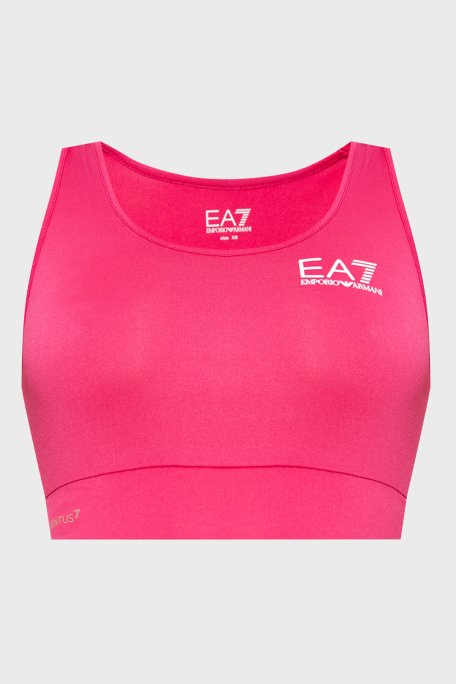EA7 Esnek Nefes Alabilir Top Sporcu Bayan Sütyen 8NTH55 TJGBZ 1417 FUŞYA - 6