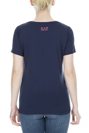 EA7 - EA7 Bayan T Shirt 3GTT06 TJ29Z 1554 LACİVERT (1)