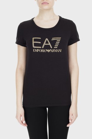 EA7 - EA7 Bayan T Shirt S 6GTT15 TJ12Z 1200 SİYAH