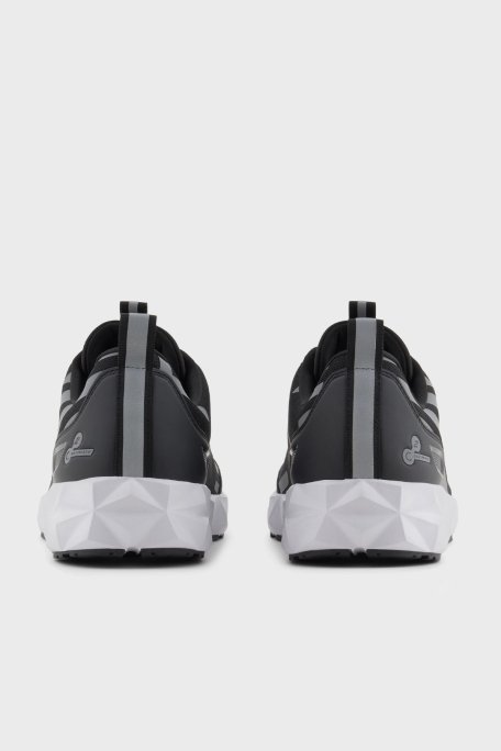 EA7 Kartal Logolu Sneaker Unisex Ayakkabı X8X217 XK433 N763 SİYAH-GÜMÜŞ - 5
