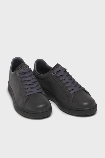 EA7 Logolu Bağcıklı Sneaker Erkek Ayakkabı S X8X001 XK218 Q225 ANTRASİT