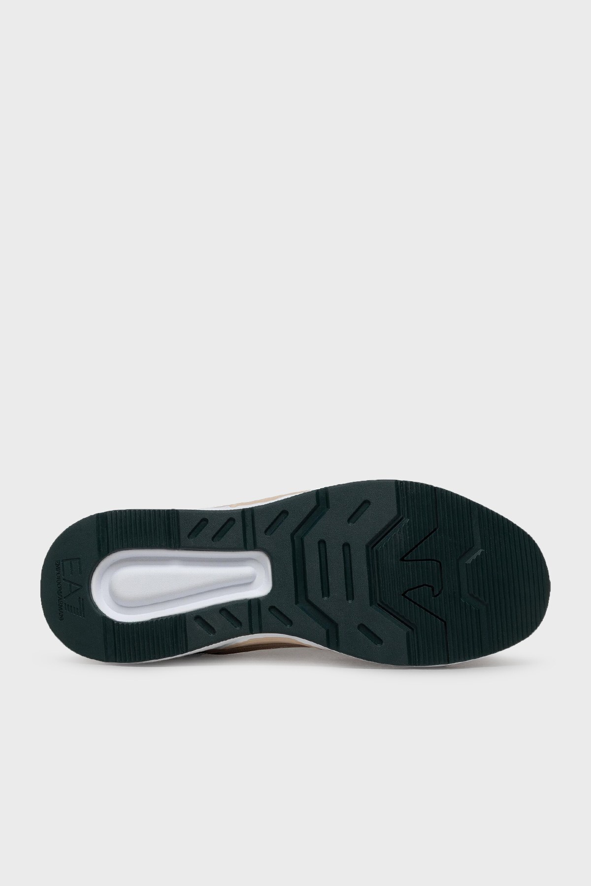 EA7 Logolu Bağcıklı Sneaker Erkek Ayakkabı S X8X070 XK165 Q245 BEJ