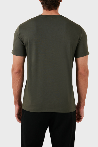 EA7 Logolu Bisiklet Yaka Slim Fit Erkek T Shirt 3DPT72 PJUJZ 1846 YEŞİL - 8