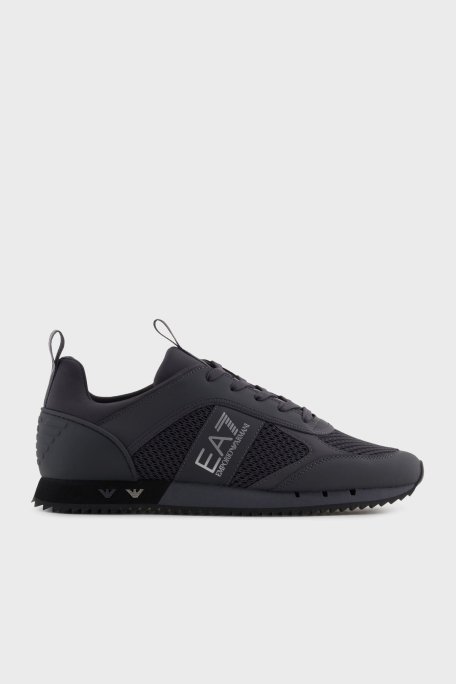 EA7 Logolu Sneaker Unisex Ayakkabı X8X027 XK050 D186 ANTRASİT - 7