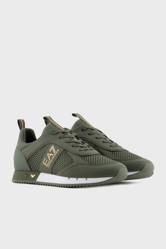 EA7 Logolu Sneaker Unisex Ayakkabı X8X027 XK050 T529 HAKİ - 2