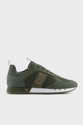 EA7 Logolu Sneaker Unisex Ayakkabı X8X027 XK050 T529 HAKİ - 7