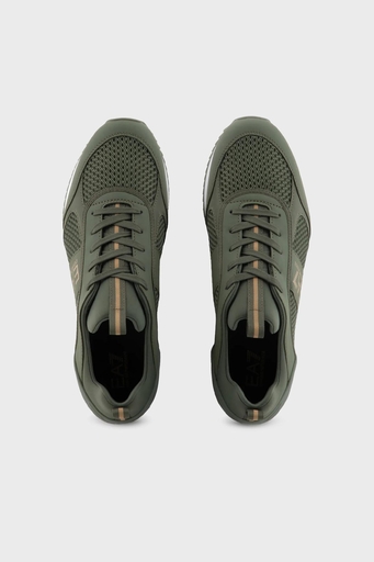 EA7 Logolu Sneaker Unisex Ayakkabı X8X027 XK050 T529 HAKİ - 9