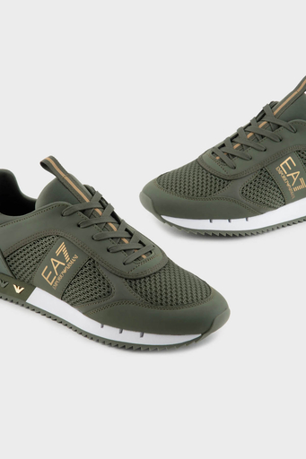 EA7 Logolu Sneaker Unisex Ayakkabı X8X027 XK050 T529 HAKİ - 11