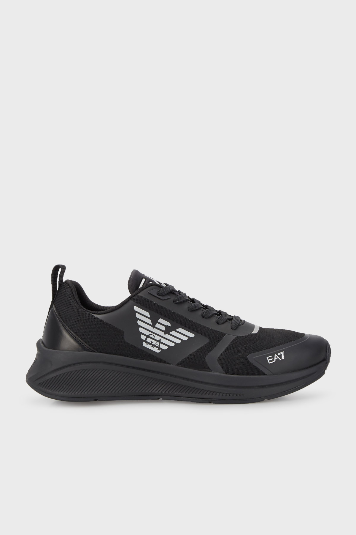 EA7 Logolu Sneaker Unisex Ayakkabı X8X126 XK304 M826 SİYAH