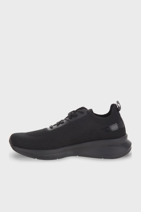 EA7 Logolu Sneaker Unisex Ayakkabı X8X149 XK349 T775 SİYAH - 3