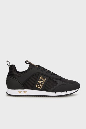 EA7 Logolu Sneaker Unisex Ayakkabı X8X185 XR175 U003 SİYAH - 1