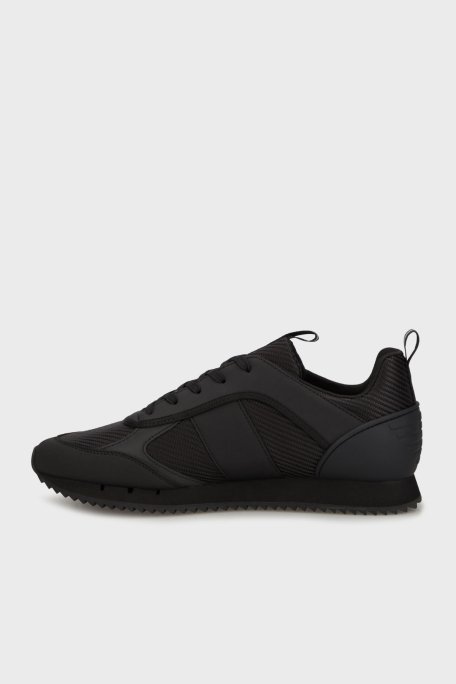 EA7 Logolu Sneaker Unisex Ayakkabı X8X185 XR175 U460 SİYAH - 6