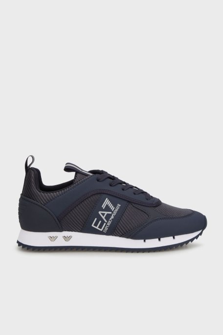 EA7 Logolu Sneaker Unisex Ayakkabı X8X185 XR175 U461 LACİVERT - 1
