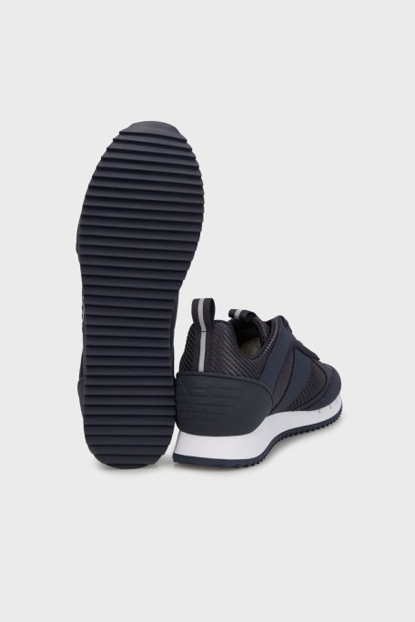 EA7 Logolu Sneaker Unisex Ayakkabı X8X185 XR175 U461 LACİVERT - 4