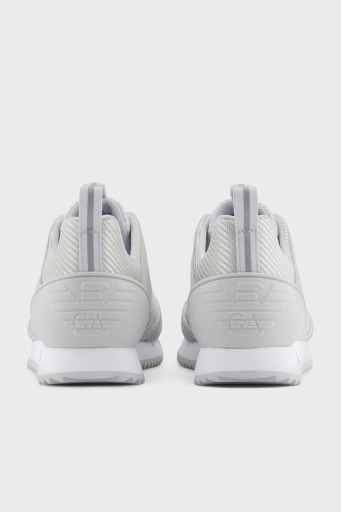 EA7 Logolu Sneaker Unisex Ayakkabı X8X185 XR175 U462 GRİ-GÜMÜŞ - 5